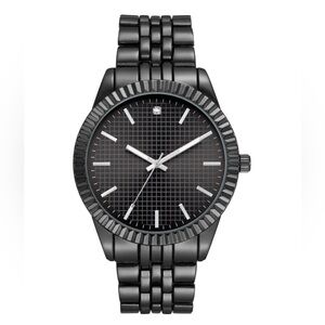 New George Black Gunmetal Men's Analog Watch